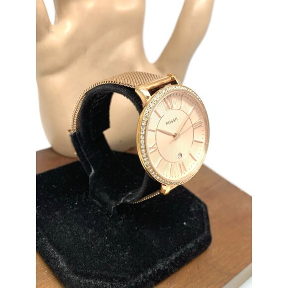 Fossil Women\'s Watch ES4628 Jacqueline Quartz Rose Gold Stainless Steel 36mm main image 6